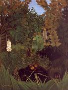 Henri Rousseau The Monkeys Spain oil painting artist